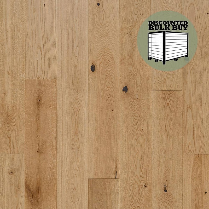 ASPEN FLOORING Sunlight European White Oak 1/2 in. T x 7.5 in. W Water Resistant Engineered Hardwood Flooring (1399.05 sq. ft./pallet)