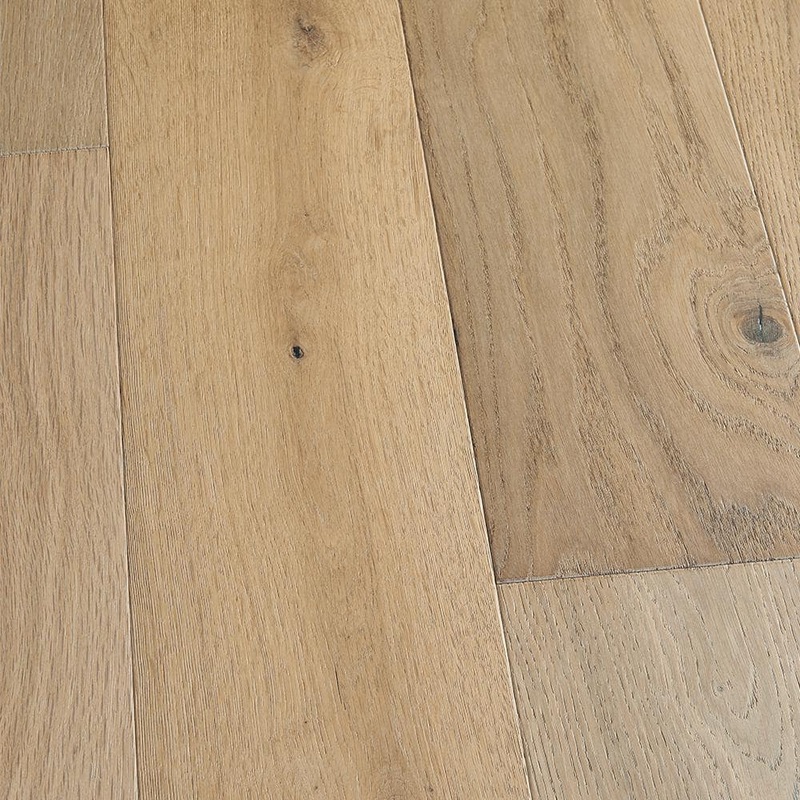 Malibu Wide Plank Delano French Oak 3/8 in. T x 6.5 in. W Click Lock Wire Brushed Engineered Hardwood Flooring (23.6 sq. ft./case)