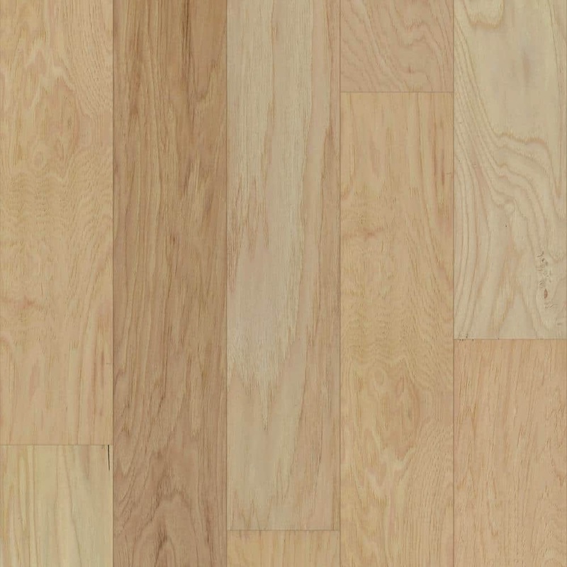 ACQUA FLOORS Jacoby Hickory 1/4 in. T x 5 in. W Click Lock Wire Brushed Engineered Hardwood Flooring (16.7 sq.ft./case)