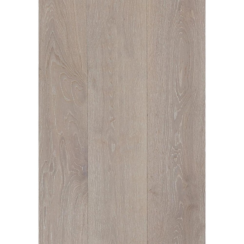 ASPEN FLOORING Timber Wolf White Oak 1/2 in. T x 7.5 in. W Water Resistant Wire Brush Engineered Hardwood Flooring (31.09 sqft/case)
