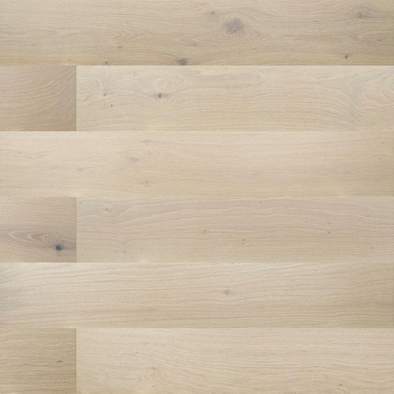 A&A Surfaces Woodridge Beach Buff Oak 0.28 in. x 6.5 in. Waterproof Wire Brushed Engineered Hardwood Flooring (1040.16 sq.ft./pallet)