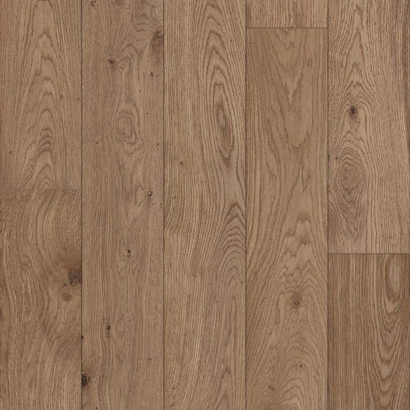 ACQUA FLOORS Brewster Oak 1/4 in. T x 5 in. W Click Lock Wire Brushed Engineered Hardwood Flooring (16.7 sq.ft./case)