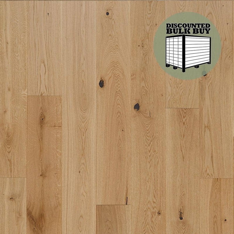 ASPEN FLOORING Marigold White Oak 9/16 in. T x 8.66 in. W Tongue and Groove Smooth Engineered Hardwood Flooring (1250 sqft/pallet)
