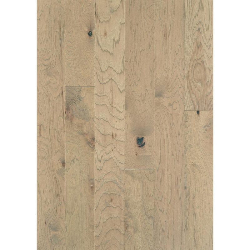 Shaw Hampshire Sandbar Hickory 3/8 in. T X 6.3 in. W Tongue and Groove Engineered Hardwood Flooring (30.48 sq.ft./case)
