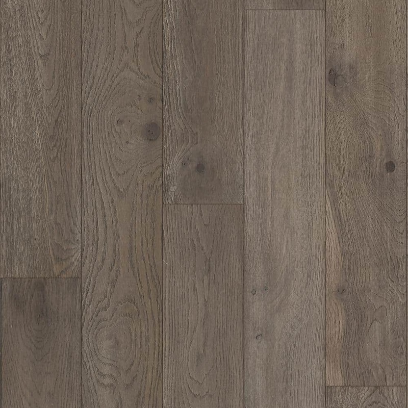 ACQUA FLOORS Dexter Oak 1/4 in. T x 5 in. W Click Lock Wire Brushed Engineered Hardwood Flooring (16.68 sq.ft./case)