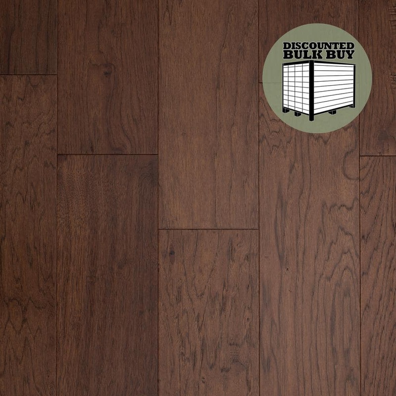 ASPEN FLOORING Holland Hickory 3/8 in. T x 6.5 in. W Tongue and Groove Distressed Engineered Hardwood Flooring (1177.2 sqft/pallet)