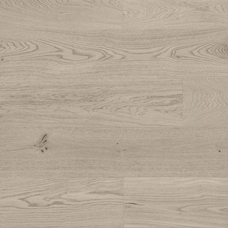 ASPEN FLOORING Ice Caps White Oak 9/16 in. T x 8.66 in. W Tongue and Groove Smooth Engineered Hardwood Flooring (31.25 sqft/case)