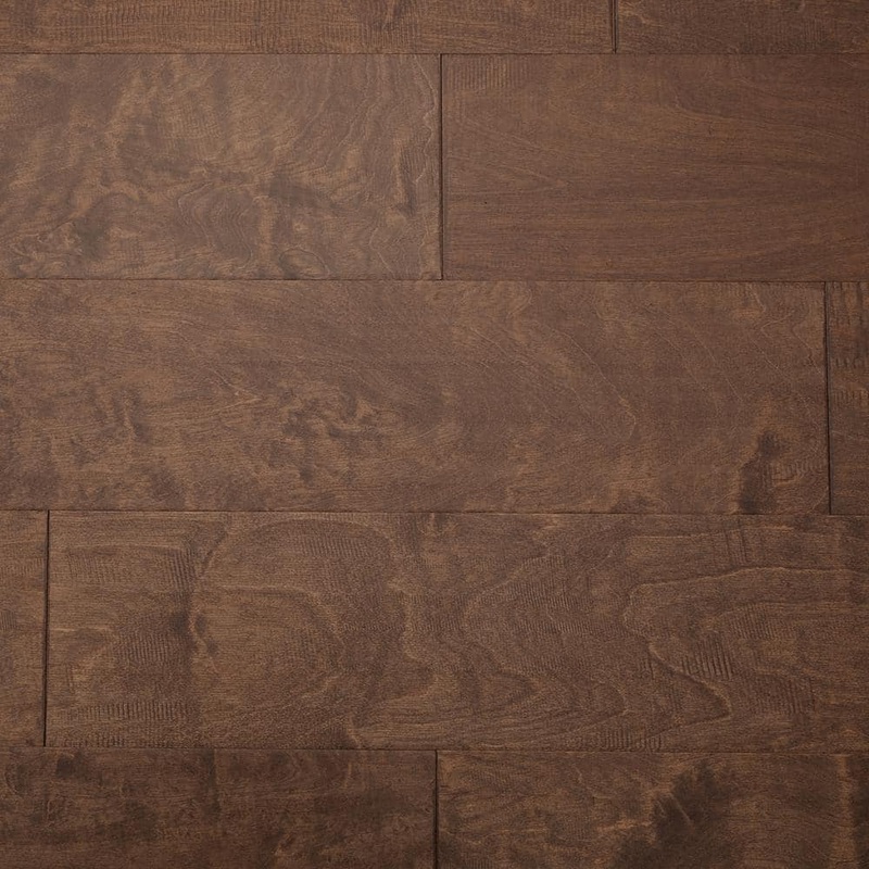 ASPEN FLOORING Jackson Birch 3/8 in. T x 6.5 in. W Tongue and Groove Light Distressed Engineered Hardwood Flooring (43.58 sq. ft./case)
