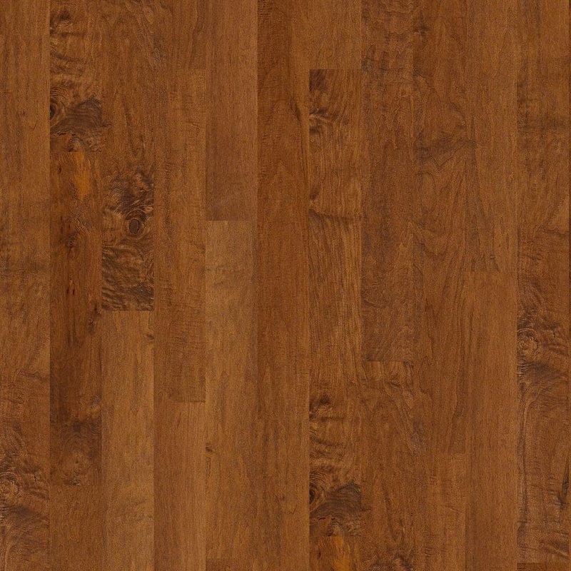 Shaw Inspire Cinnamon Maple 3/8 In. T X 5 in. W Tongue and Groove Scraped Engineered Hardwood Flooring (23.66 sq.ft./case)