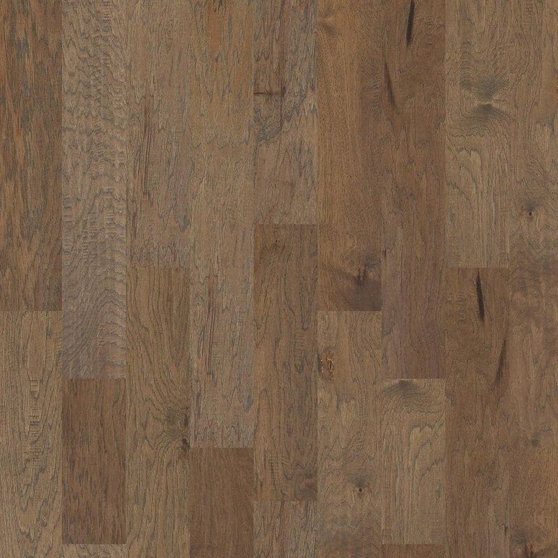 Shaw Olympia Trenton Hickory 3/8 In. T X 6.3 in. W Tongue and Groove Scraped Engineered Hardwood Flooring (30.48 sq.ft./case)