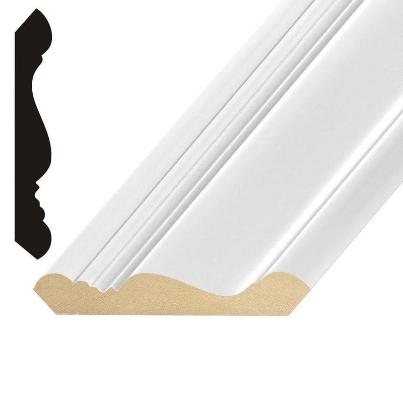 Builders Choice OP 1327 11/16 in. x 6 in. MDF Crown Molding
