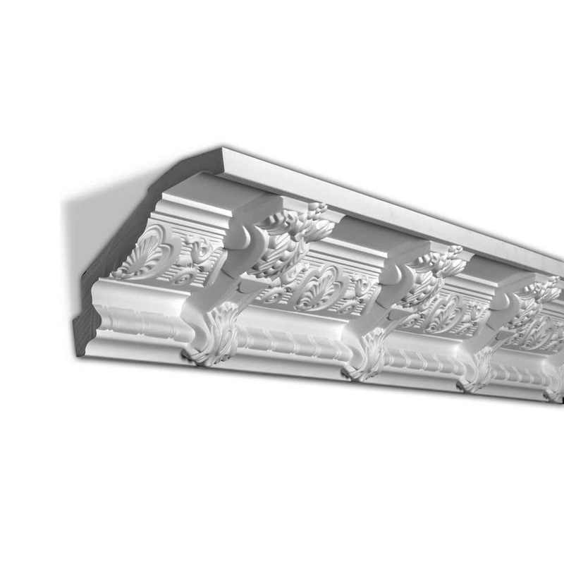 American Pro Decor 6-1/4 in. x 5-1/4 in. x 94-1/2 in. Decorative Polyurethane Crown Moulding Pro Pack 15-1/2 LF (2-Pack)