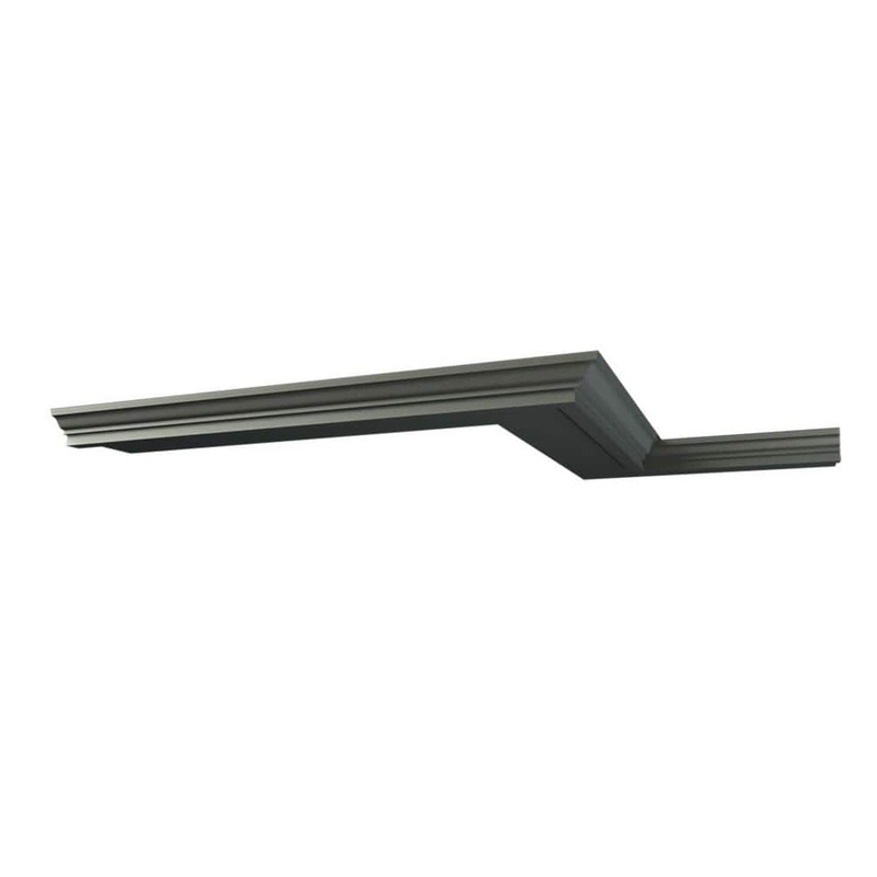 Ekena Millwork Alora 6.125 in. D x 6.125 in. W x 96 in. L Polyurethane Crown Moulding