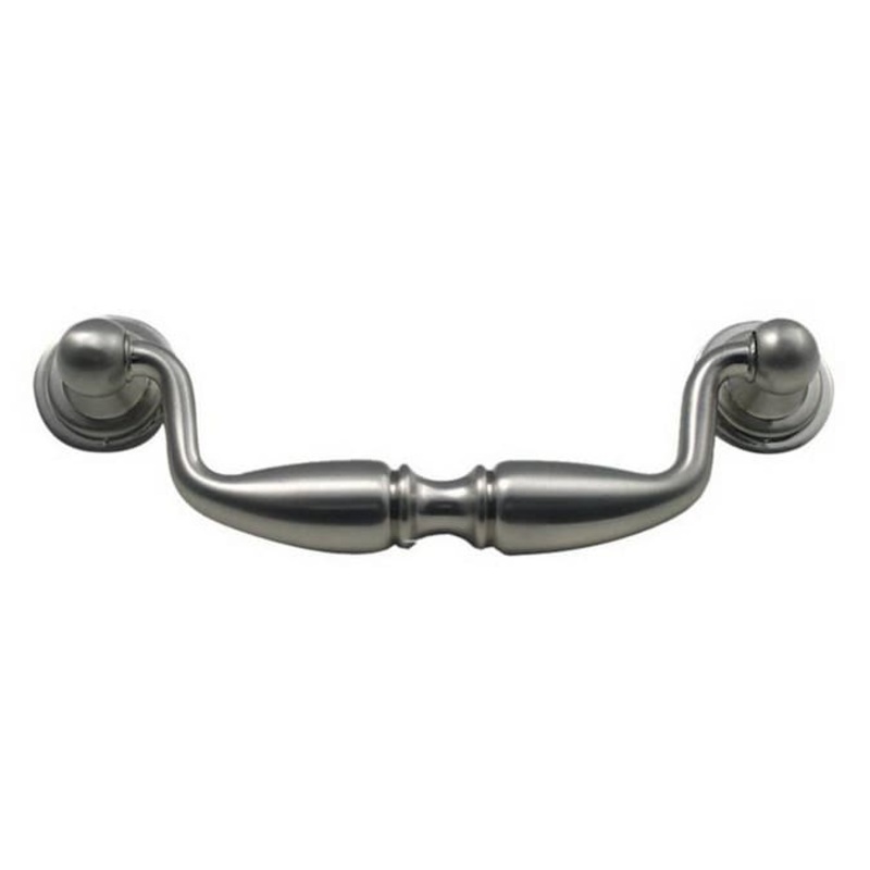 Rusticware Traditional (96mm) Center to Center Satin Nickel Cylindrical Handle Drawer Pull