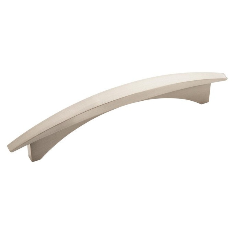 Amerock Essential’Z 3-in (76mm) Center to Center Satin Nickel Arch Handle Drawer Pull