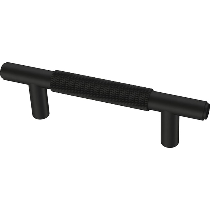 Brainerd Knurled Bar (96mm) Center to Center Cylindrical Bar Drawer Pull