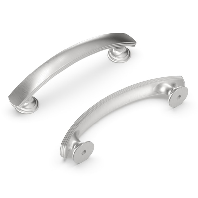 Hickory Hardware American Diner 3-in (76mm) Center to Center Stainless Steel Arch Handle Drawer Pull