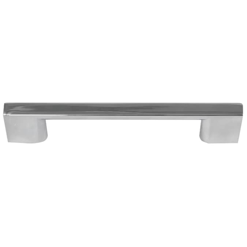 Laurey Contempo 3-3/4-in (96mm) Center to Center Polished Chrome Rectangular Handle Drawer Pull