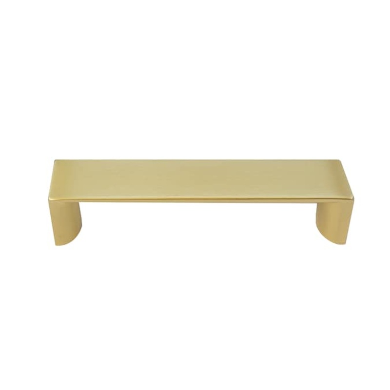 Laurey Metro 6-5/16-in (160mm) Center to Center Satin Brass Dual Mount Rectangular Handle Drawer Pull