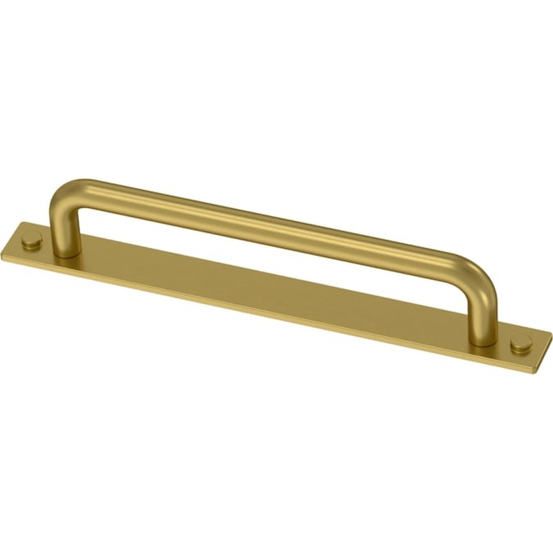 Origin21 Origin 21 Cora 5-1/16-in (128mm) Center to Center Brushed Gold Arch Handle Drawer Pull