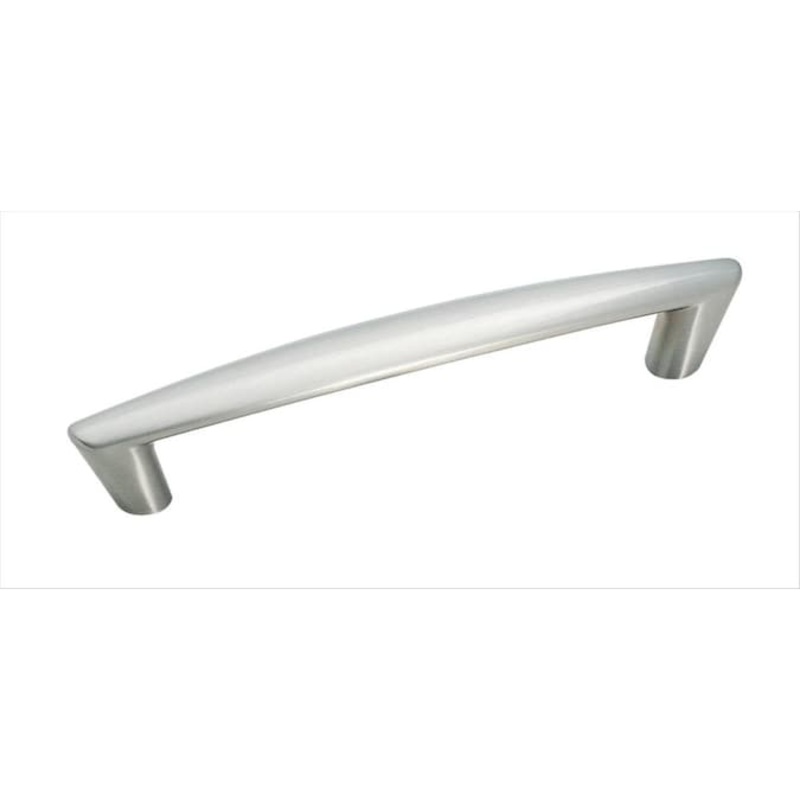 Amerock Essential’Z 5-1/16-in (128mm) Center to Center Satin Nickel Arch Bar Drawer Pull
