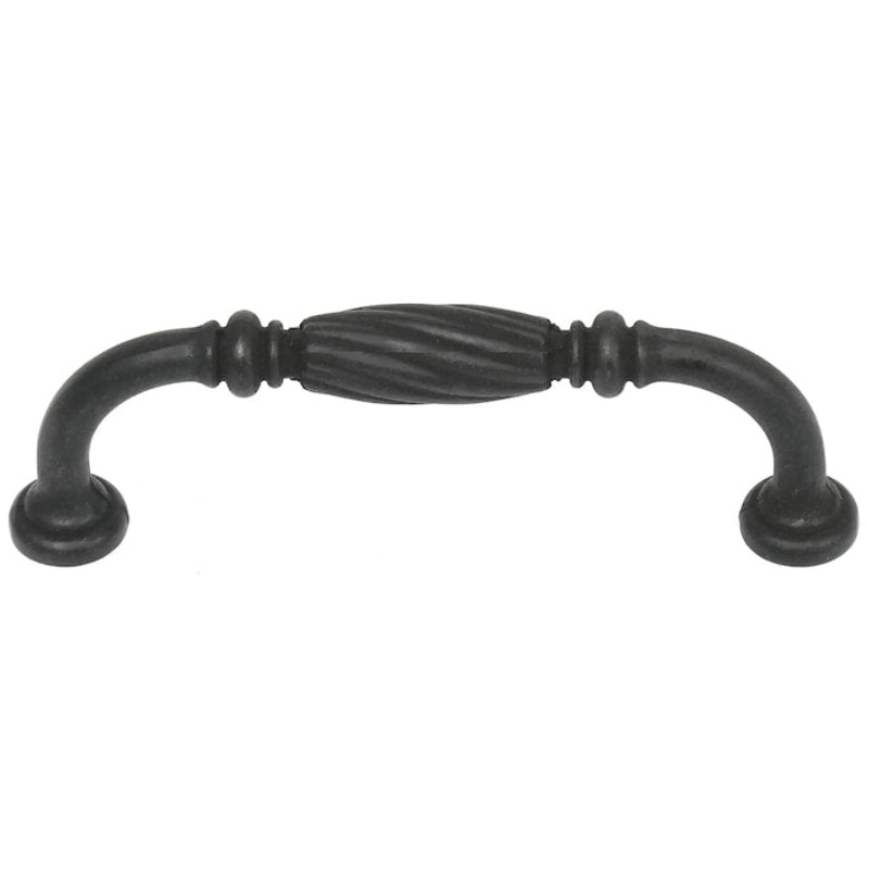Laurey French Twist 3-in (76mm) Center to Center Oil Rubbed Bronze Cylindrical Handle Drawer Pull