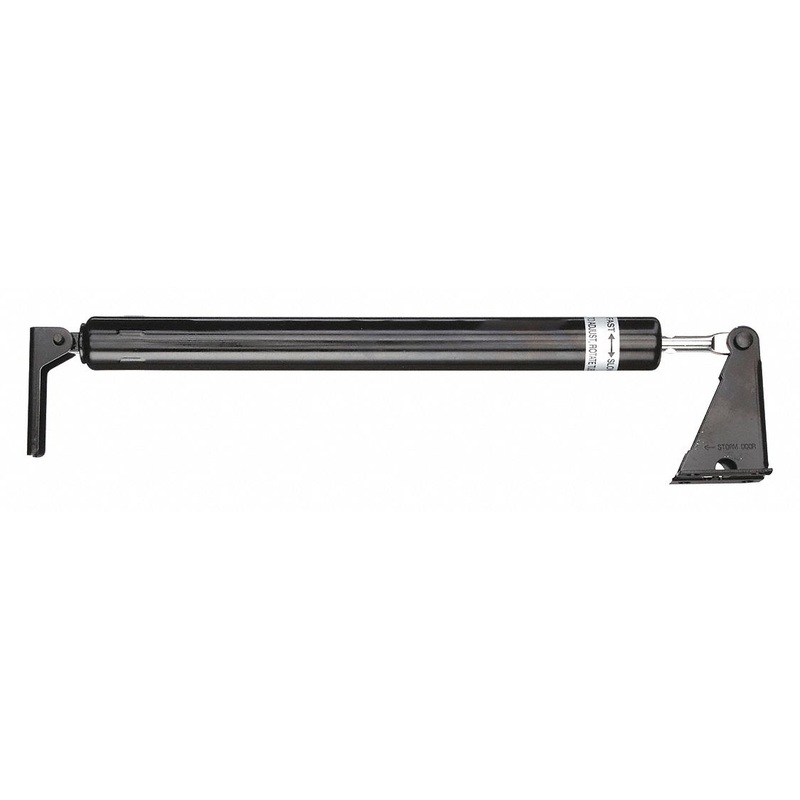 APPROVED VENDOR Standard Arm-Mount Door Closer, Black, 10 1/2 inch