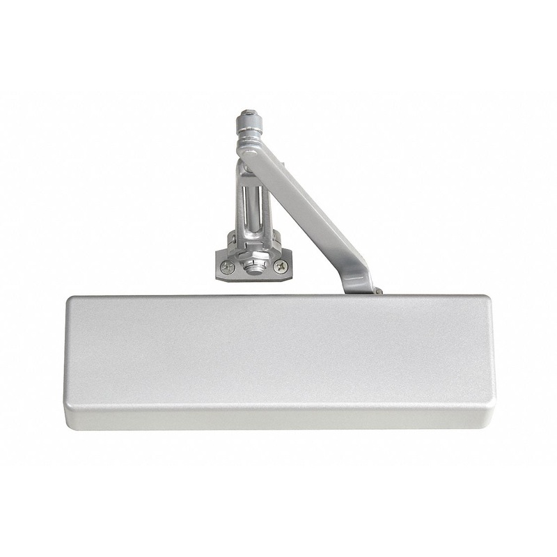 ASSA ABLOY ACCENTRA Grade 1 Heavy Duty Door Closer, Aluminum Finish
