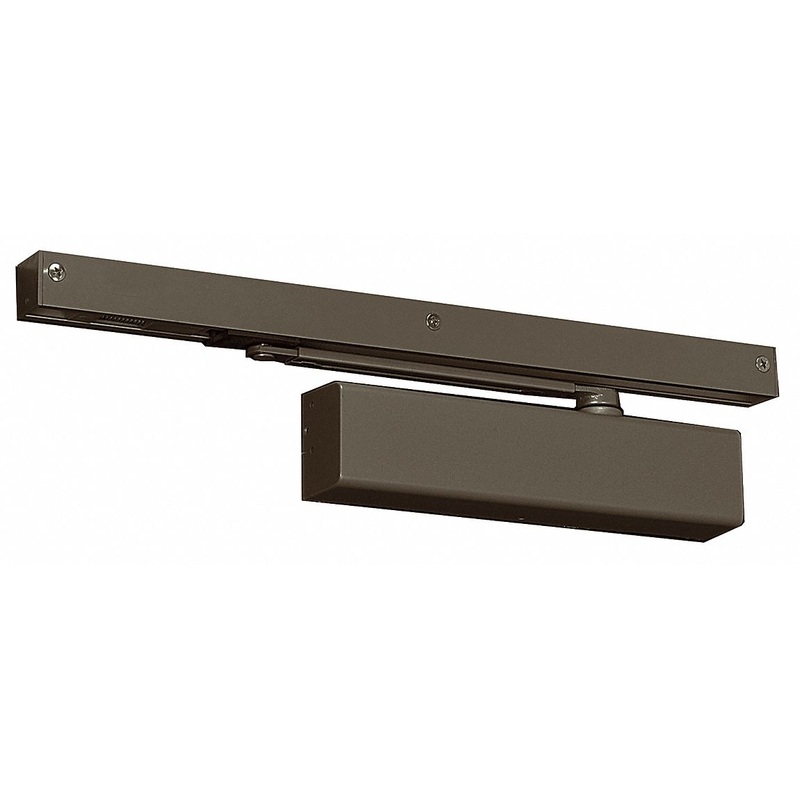 NORTON DOOR CONTROLS Heavy Duty Door Closer, Grade 1, Bronze Finish