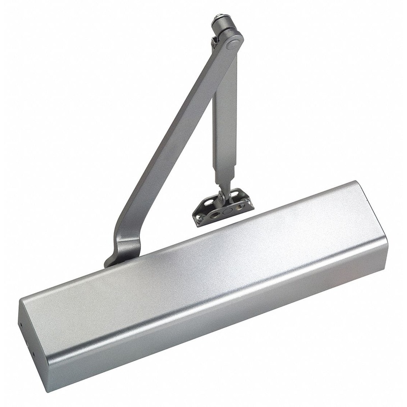 ABILITY ONE Heavy-Duty Grade 1 Aluminum Door Closer