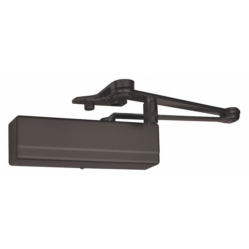 SARGENT Grade 1 Heavy Duty Door Closer, Bronze, Parallel Mount