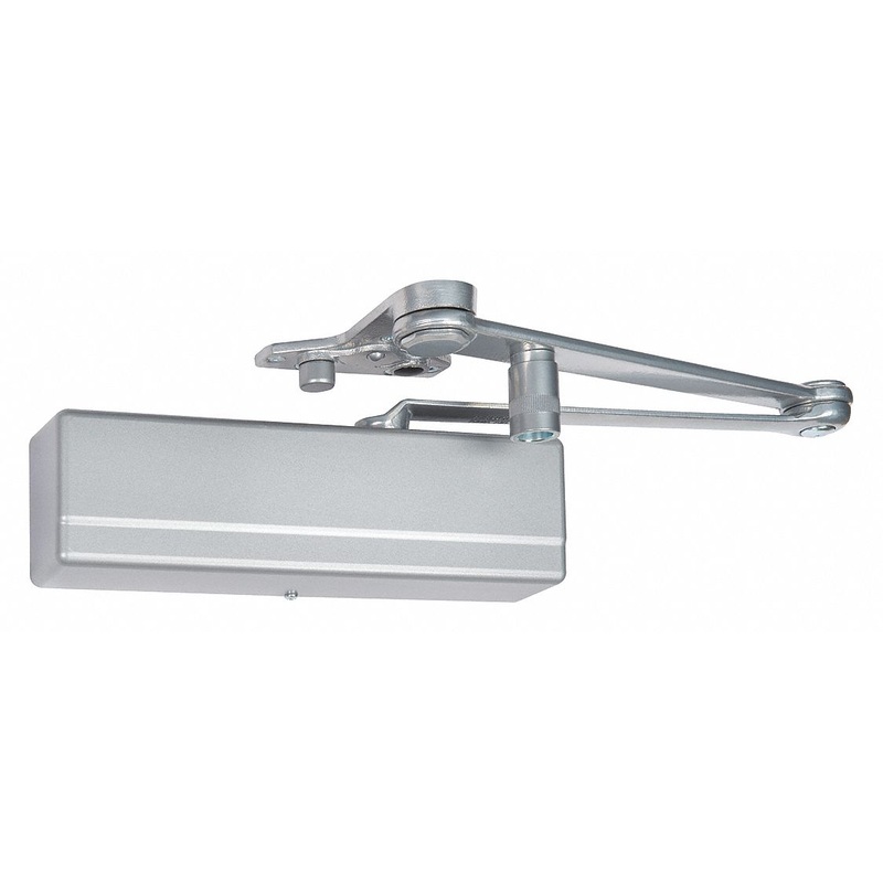 SARGENT Grade 1 Heavy Duty Door Closer, Parallel Mount, Aluminum