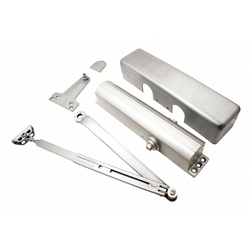 TOWNSTEEL Grade 1 Heavy-Duty Door Closer, Aluminum