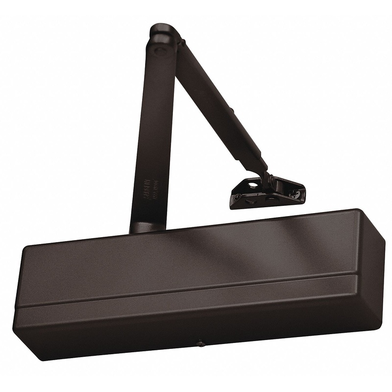 SARGENT Grade 1 Heavy-Duty Bronze Door Closer – Parallel/Top Frame Mount