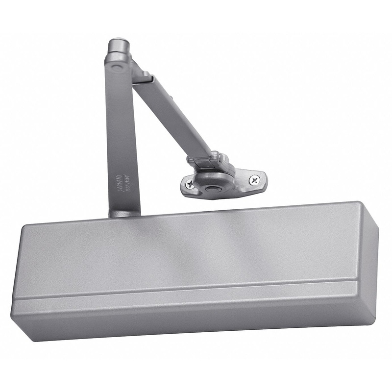 SARGENT Heavy Duty Adjustable Door Closer – Aluminum, Grade 1
