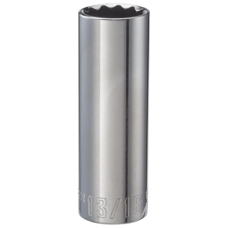 Craftsman 13/16 in. SAE 12 Point Deep Socket – 1/2 in. Drive
