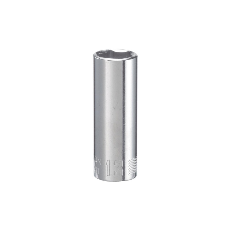 Craftsman 13 mm Metric Deep Socket, 1/4 in. Drive, 6 Point
