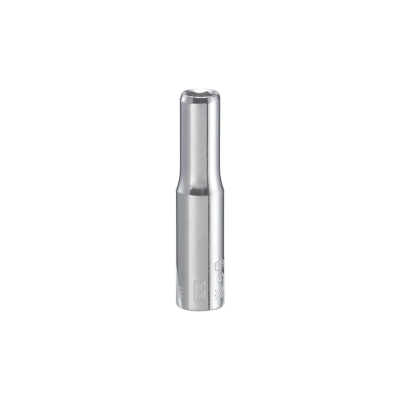 Craftsman 6 mm Deep Socket, 1/4 in. Drive, Metric, 6 Point