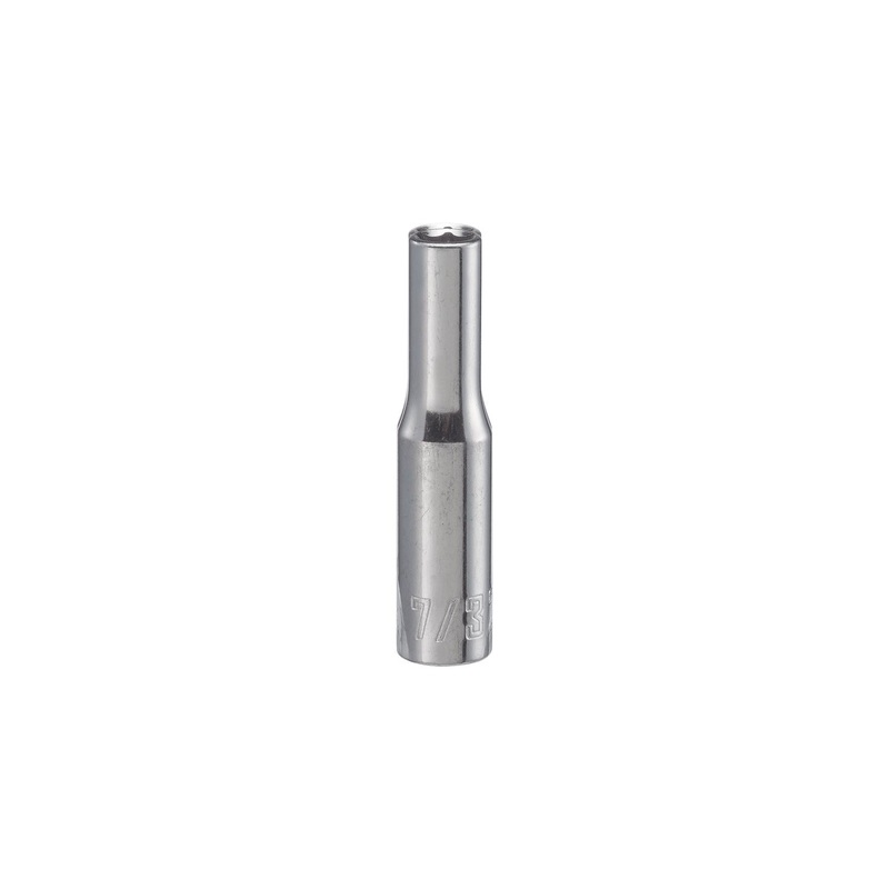Craftsman 7/32 in. SAE 6 Point Deep Socket, 1/4 in. Drive