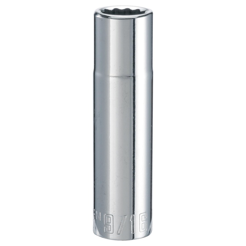 Craftsman 9/16 in. SAE 12 Point Deep Socket, 1/2 in. Drive