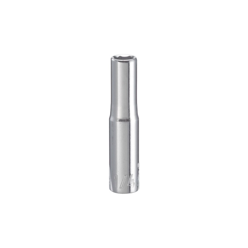 Craftsman 1/4 in. SAE 6 Point Deep Socket – Durable Alloy Steel