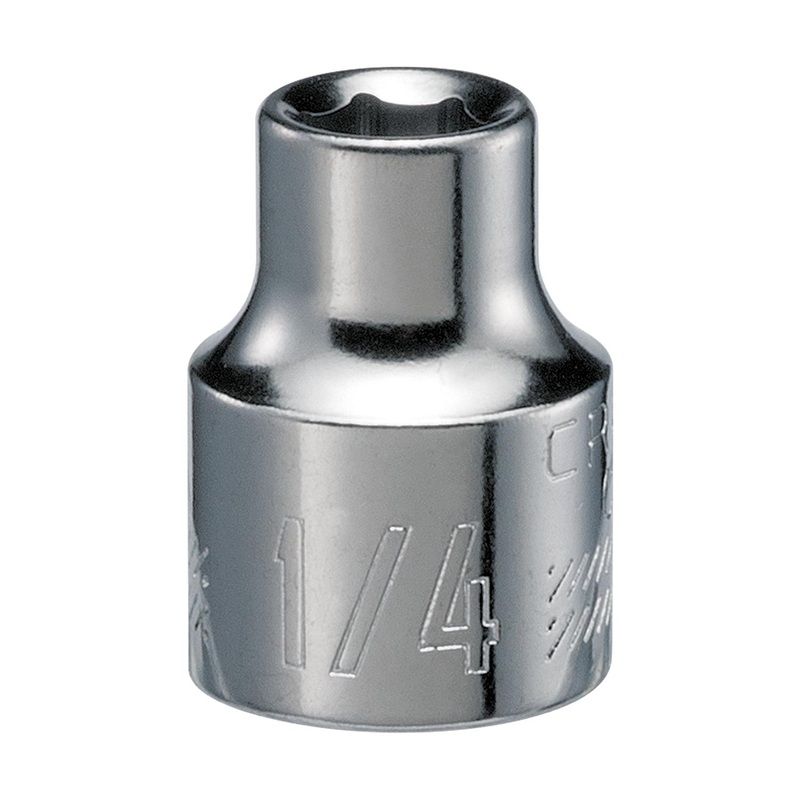 Craftsman 1/4 in. SAE 6 Point Shallow Socket – 3/8 in. Drive