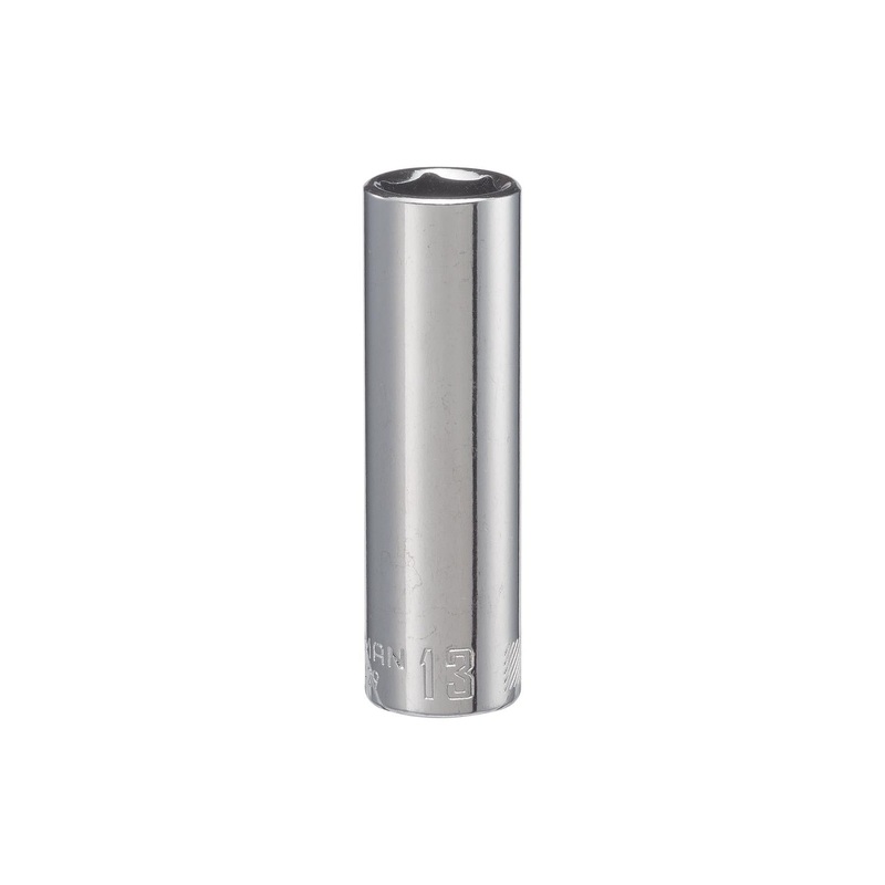 Craftsman 13mm Metric Deep Socket, 3/8 in. Drive, 6 Point