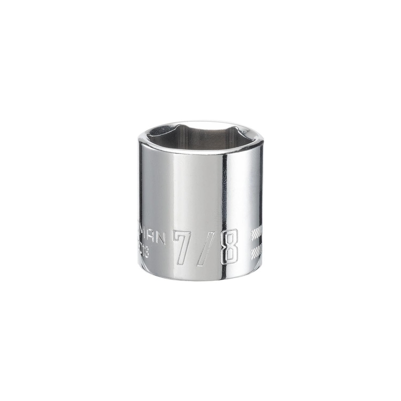 Craftsman 7/8 in. SAE 6 Point Standard Shallow Socket