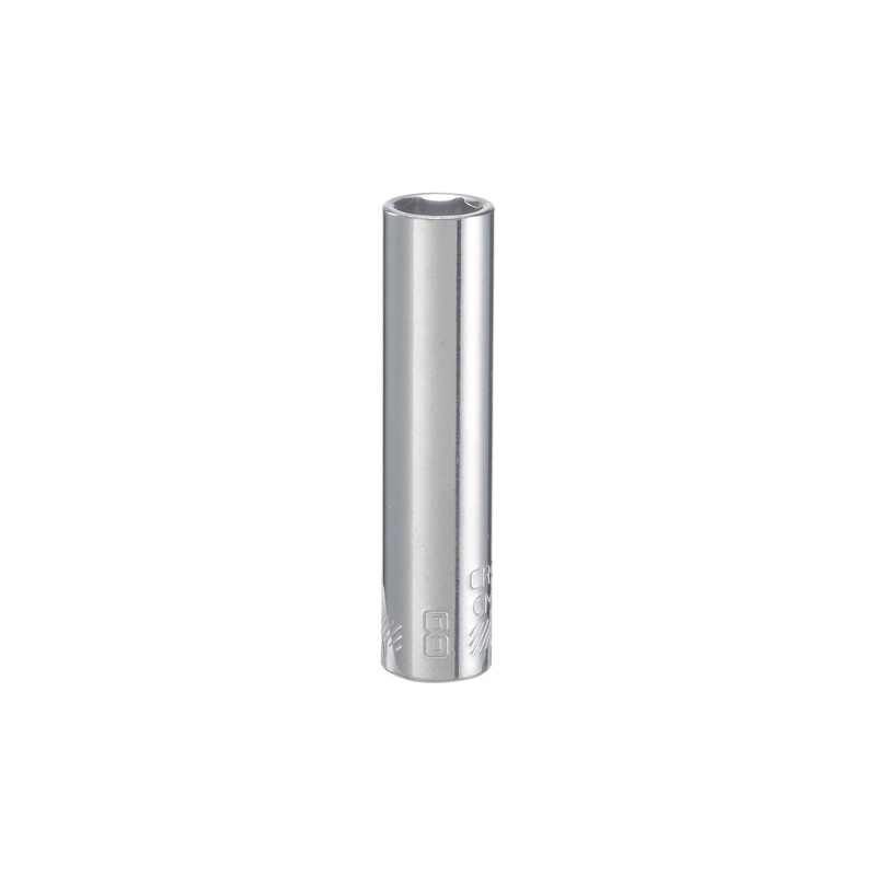 Craftsman 8 mm Metric Deep Socket – 1/4 in. Drive, 6 Point