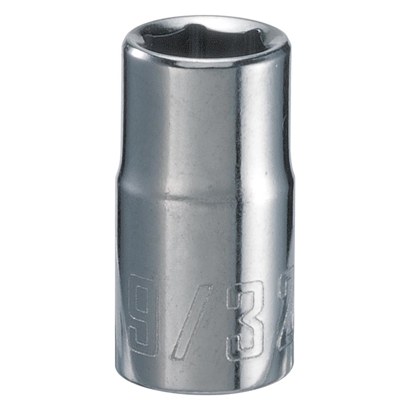 Craftsman 9/32 in. SAE 6 Point Shallow Socket – 1/4 in. Drive