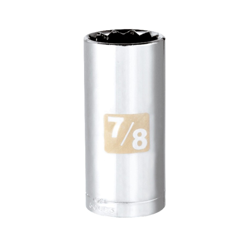 Craftsman SAE 12 Point Deep Socket, 7/8 in. X 3/8 in. Drive