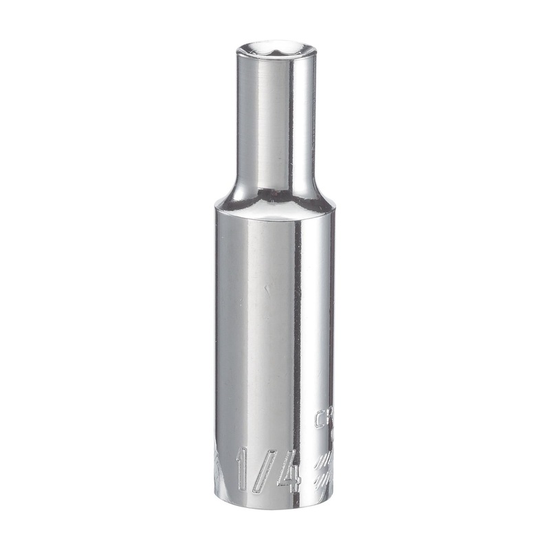 Craftsman SAE 6 Point Deep Socket, 1/4 in. x 3/8 in. Drive