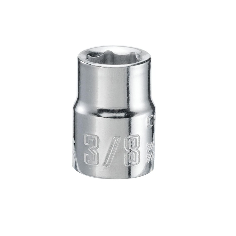 Craftsman SAE 6 Point Shallow Socket – 3/8 in. Drive, 1 pc