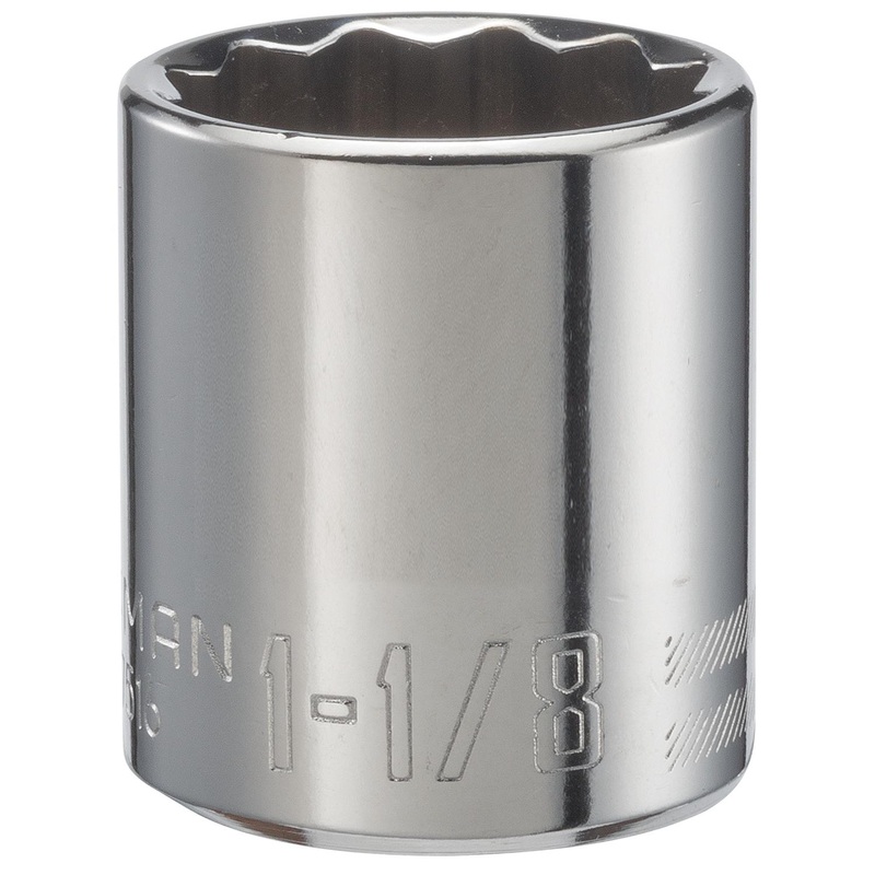 Craftsman 1-1/8 in. SAE 12 Point Shallow Socket